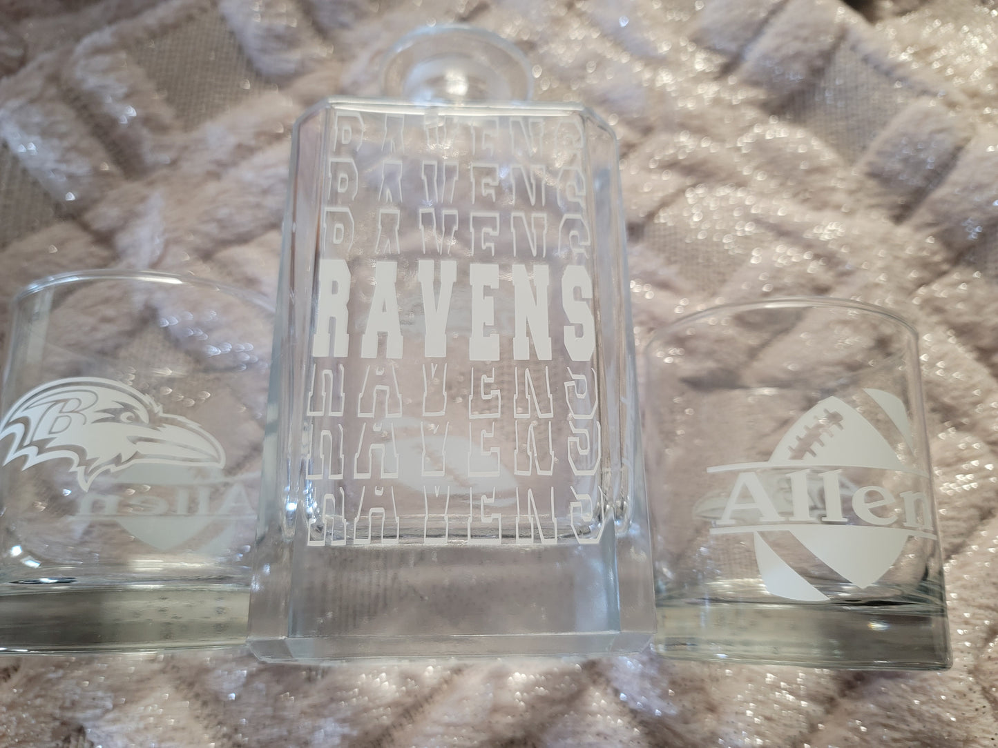 Custom Decanter Set